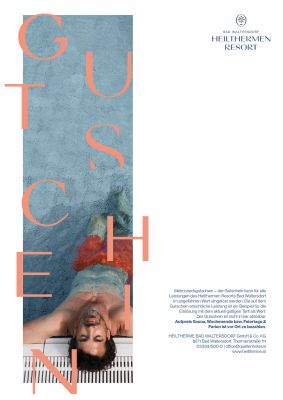 Muttertags-Gutschein mit Bild von Rosen